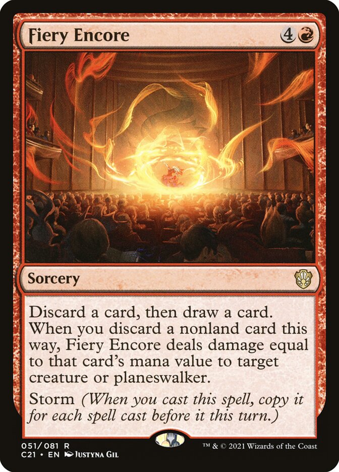 Fiery Encore (Commander 2021)
