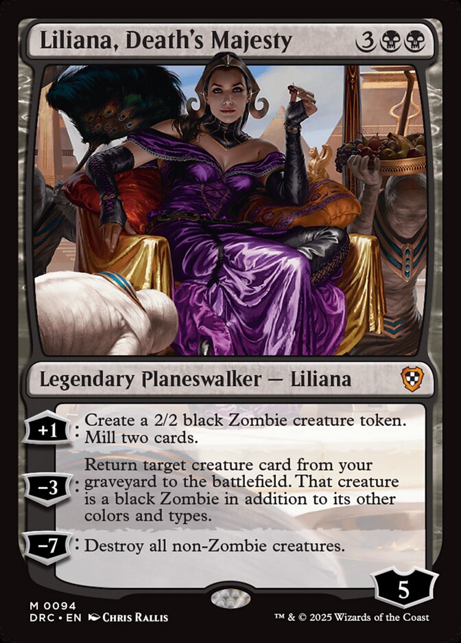 Liliana, Death's Majesty (Aetherdrift Commander)