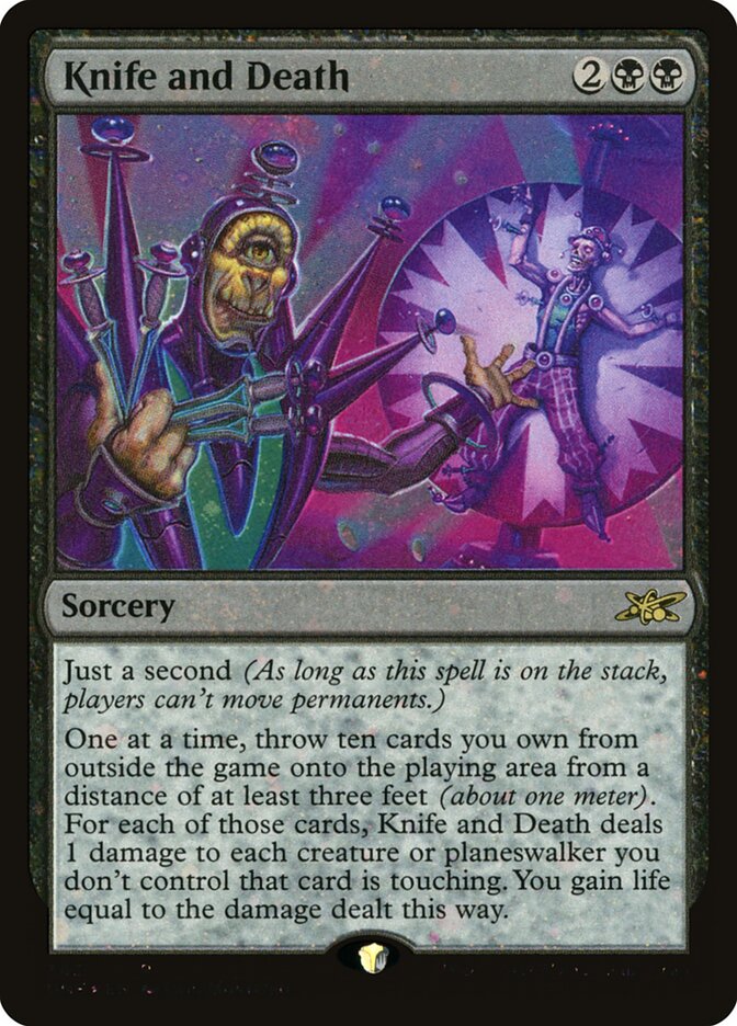 Knife and Death (Unfinity)