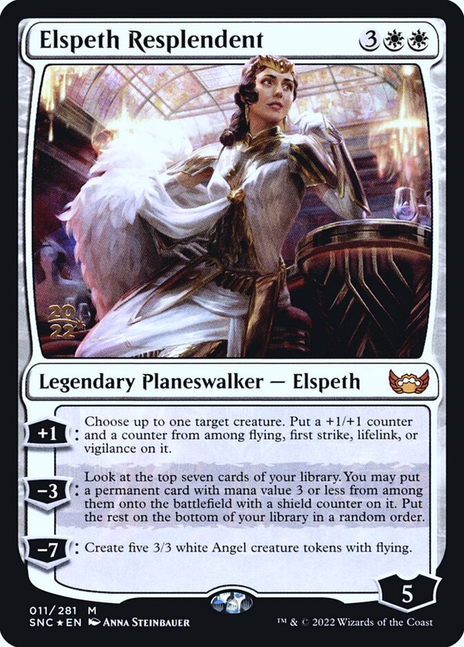 Elspeth Resplendent (Streets of New Capenna Promos)