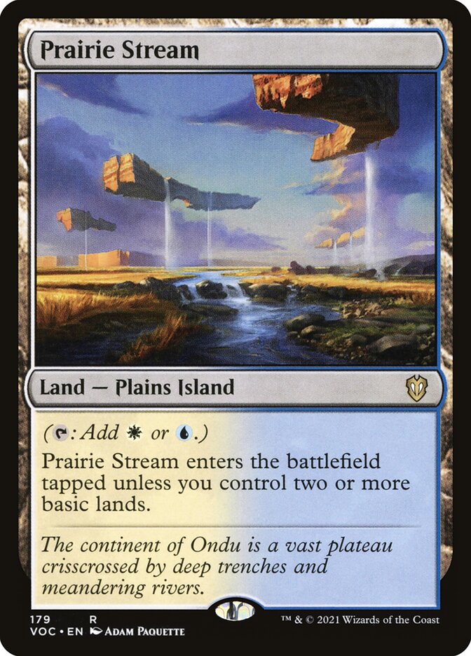 Prairie Stream (Crimson Vow Commander)