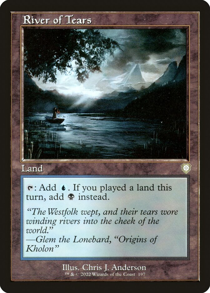 River of Tears (The Brothers' War Commander)