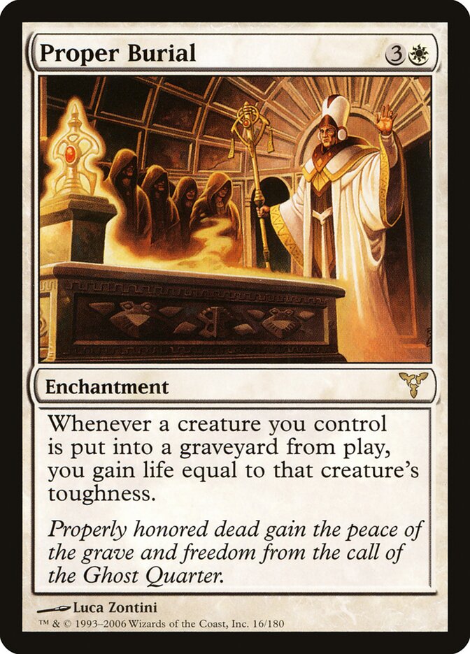 Proper Burial (Dissension)