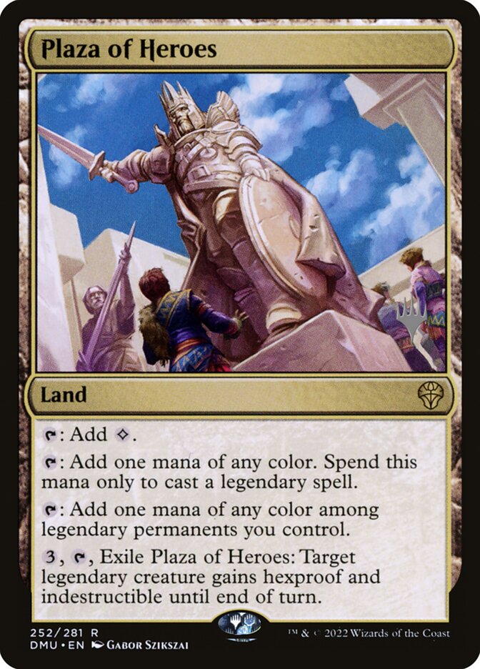 Plaza of Heroes (Dominaria United Promos)