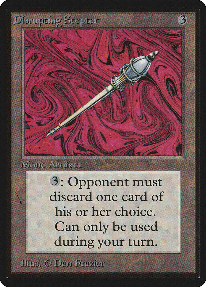 Disrupting Scepter (Limited Edition Beta)
