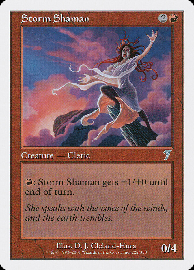 Storm Shaman (Seventh Edition)
