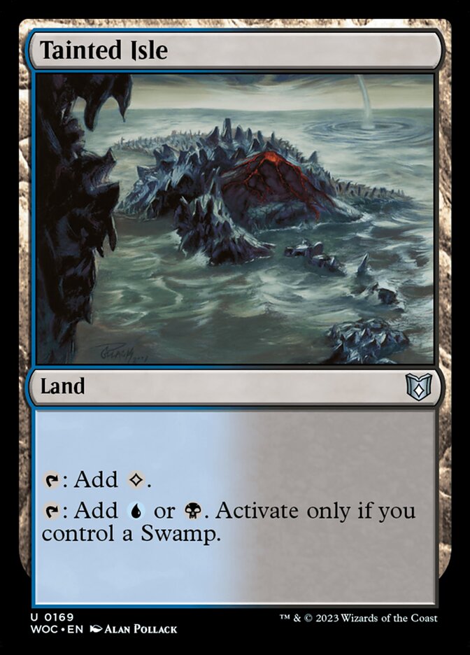Tainted Isle (Wilds of Eldraine Commander)