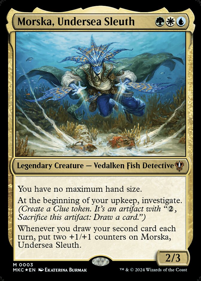 Morska, Undersea Sleuth (Murders at Karlov Manor Commander)