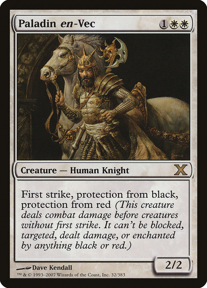 Paladin en-Vec (Tenth Edition)