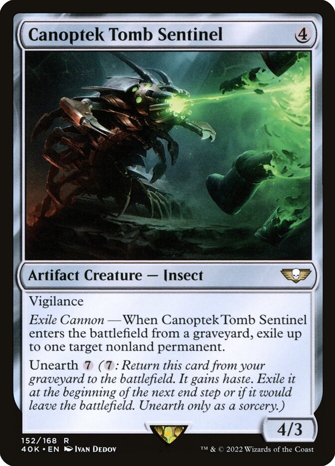 Canoptek Tomb Sentinel (Warhammer 40,000 Commander)