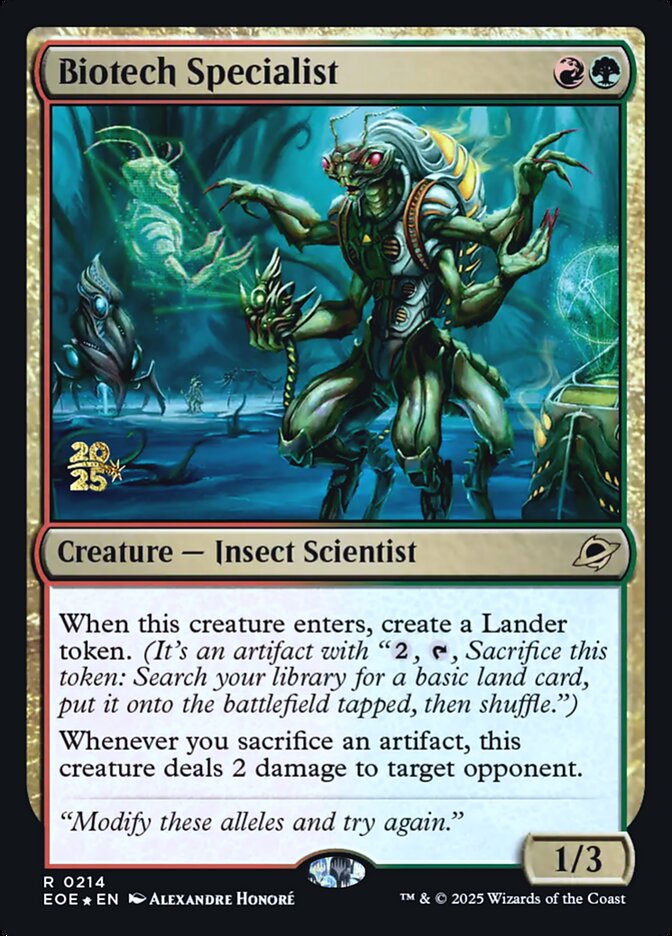 Biotech Specialist (Edge of Eternities Promos)