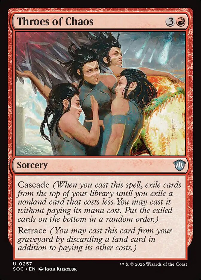 Throes of Chaos (Secrets of Strixhaven Commander)