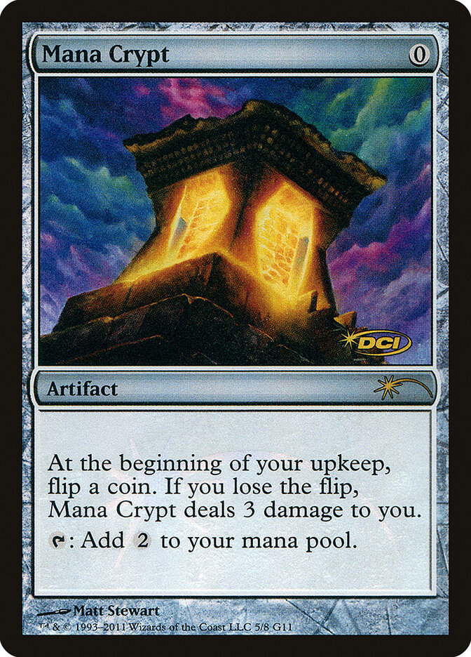 Mana Crypt (Judge Gift Cards 2011)