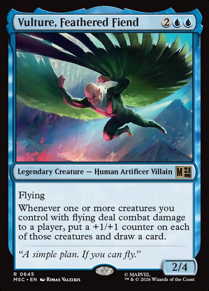 Vulture, Feathered Fiend (Marvel Super Heroes Commander)