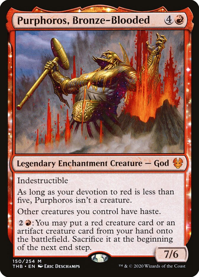 Purphoros, Bronze-Blooded (Theros Beyond Death)