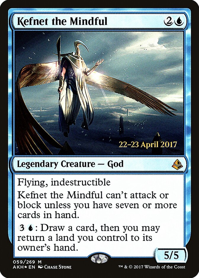Kefnet the Mindful (Amonkhet Promos)