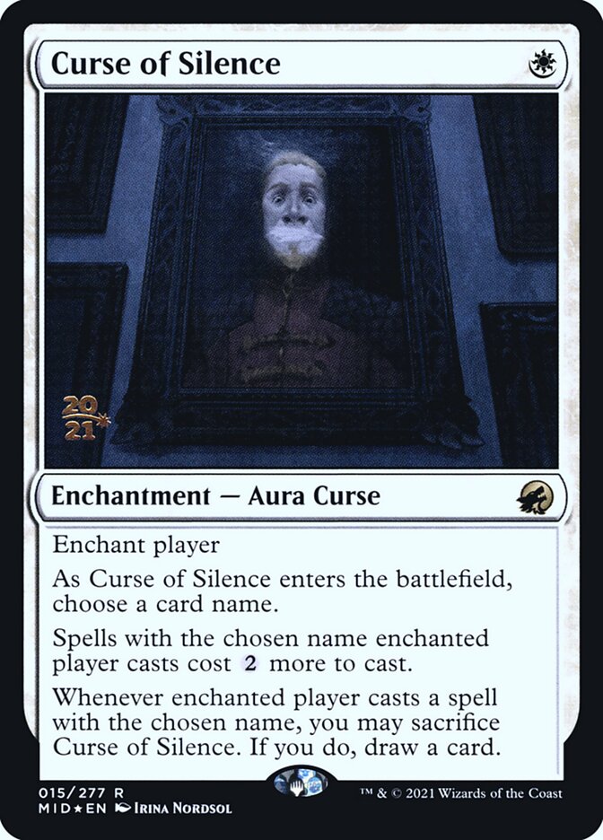Curse of Silence (Innistrad: Midnight Hunt Promos)