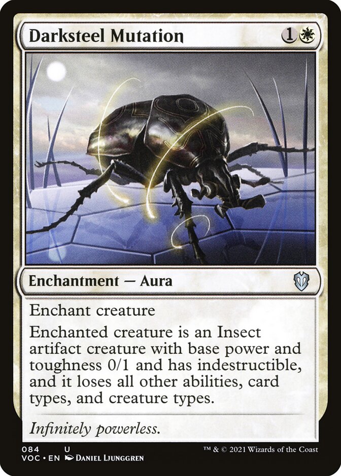 Darksteel Mutation (Crimson Vow Commander)