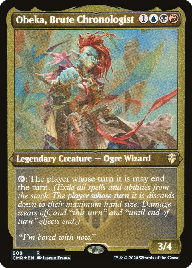 Obeka, Brute Chronologist (Commander Legends)