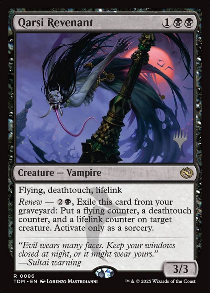 Qarsi Revenant (Tarkir: Dragonstorm Promos)