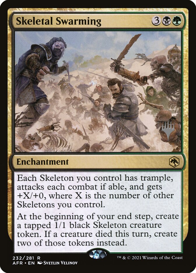 Skeletal Swarming (Adventures in the Forgotten Realms Promos)
