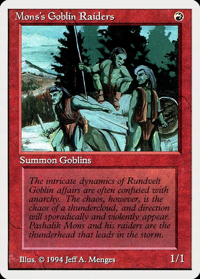 Mons's Goblin Raiders (Summer Magic / Edgar)