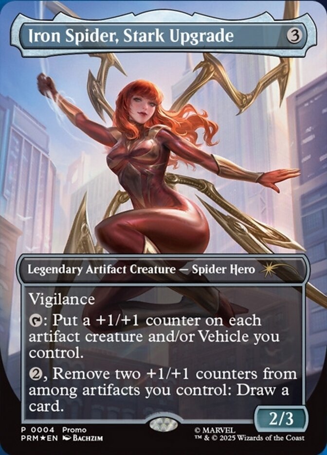 Iron Spider, Stark Upgrade (Marvel Legends Series Inserts)