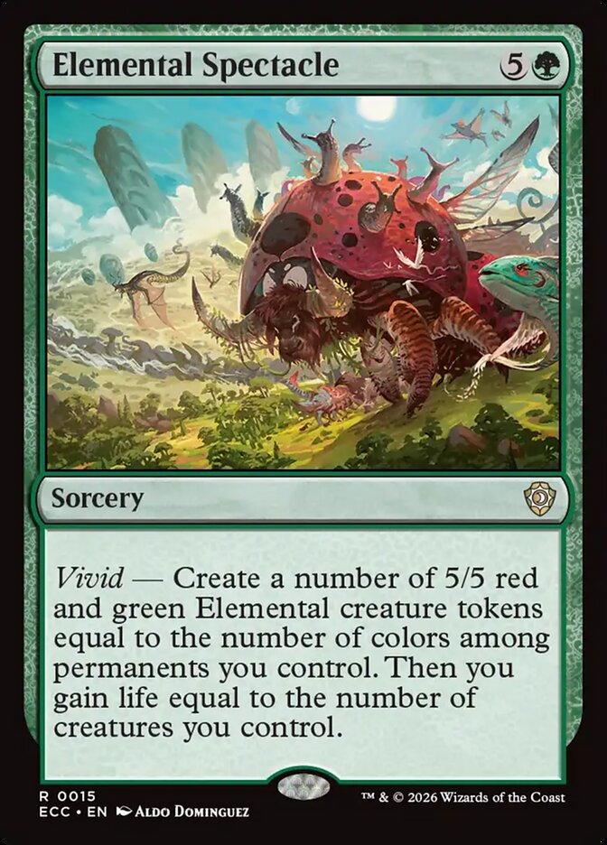 Elemental Spectacle (Lorwyn Eclipsed Commander)