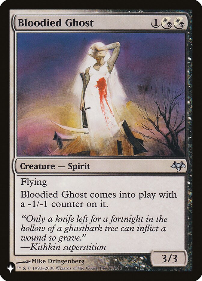 Bloodied Ghost (The List)