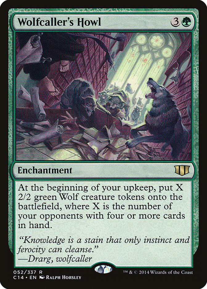 Wolfcaller's Howl (Commander 2014)