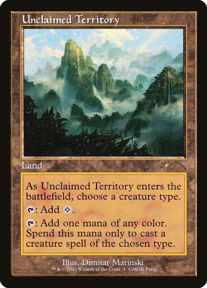 Unclaimed Territory (Wizards Play Network 2023)