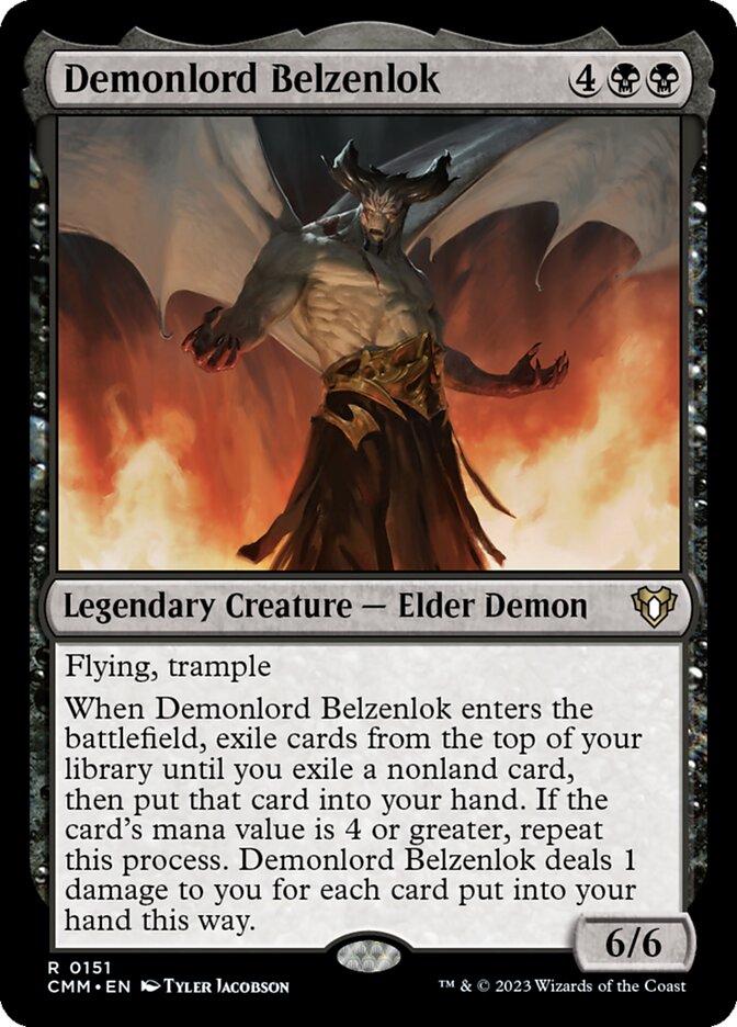 Demonlord Belzenlok (Commander Masters)