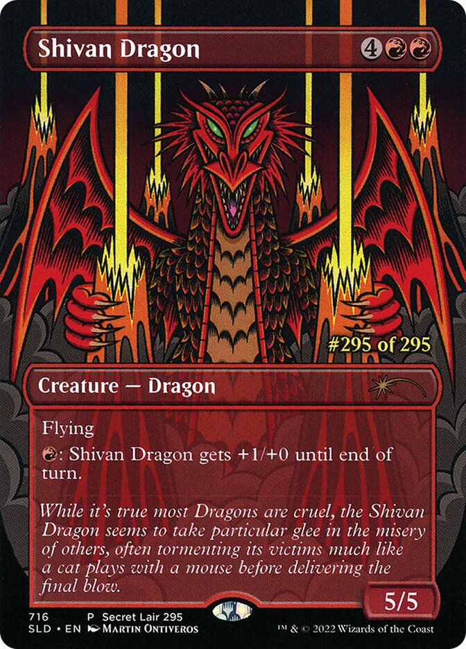 Shivan Dragon (Secret Lair Drop)