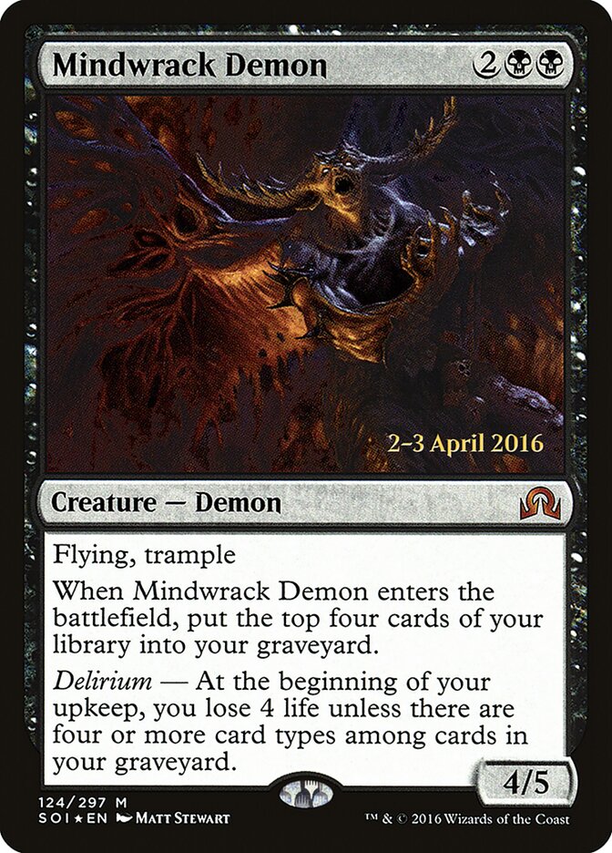 Mindwrack Demon (Shadows over Innistrad Promos)