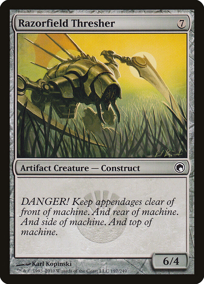 Razorfield Thresher (Scars of Mirrodin)