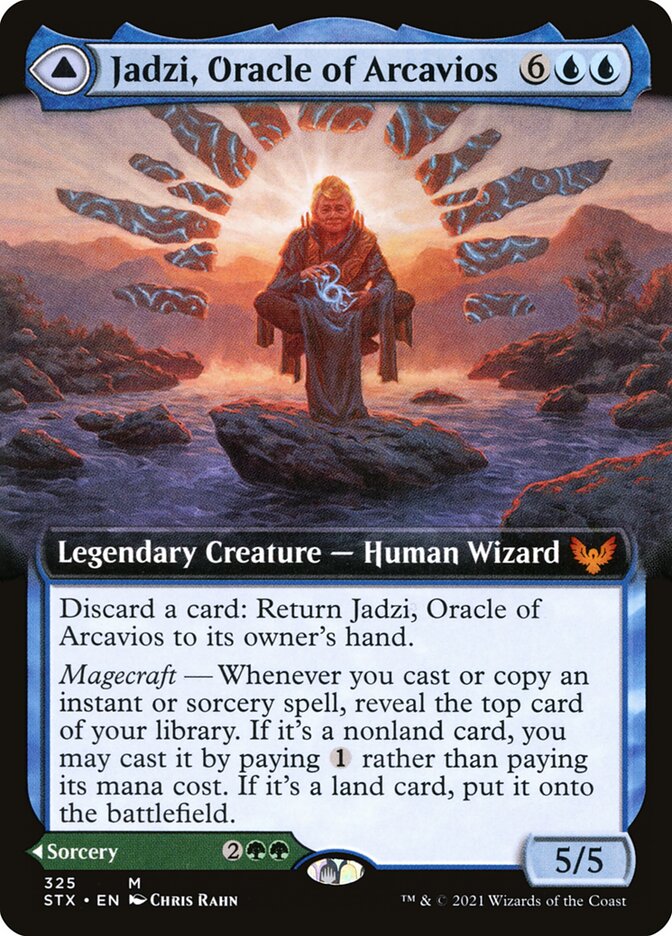 Jadzi, Oracle of Arcavios (Strixhaven: School of Mages)