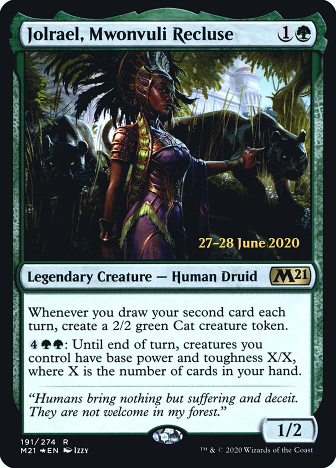 Jolrael, Mwonvuli Recluse (Core Set 2021 Promos)