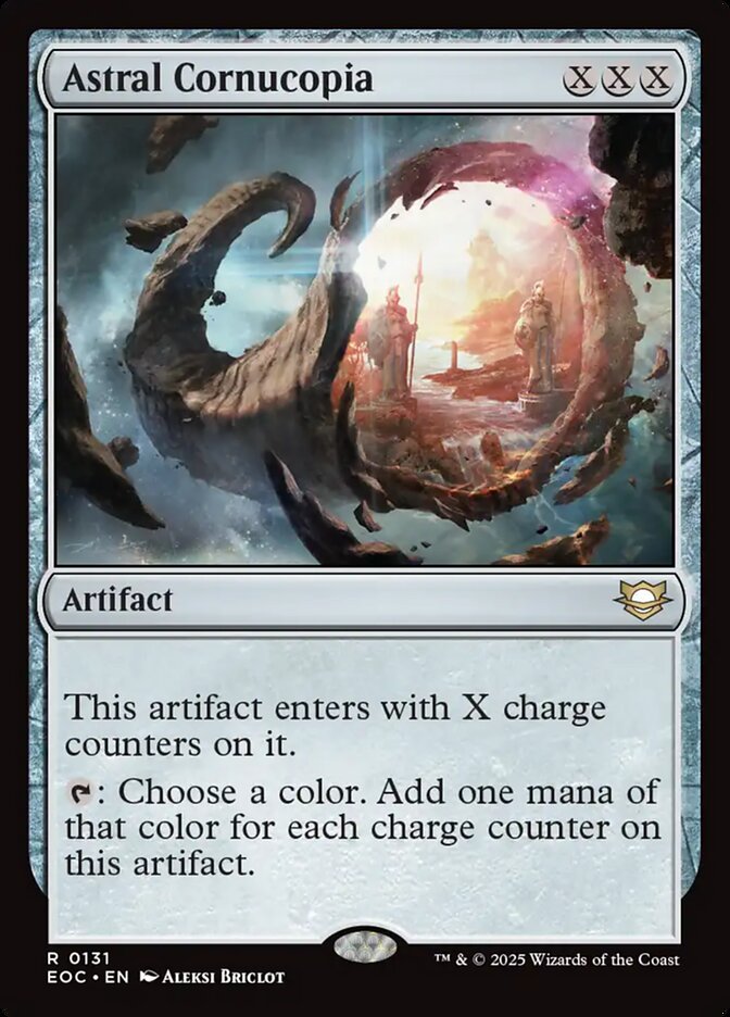 Astral Cornucopia (Edge of Eternities Commander)