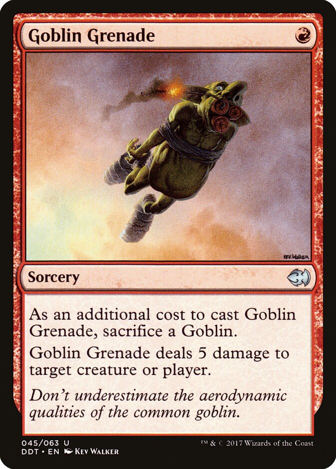 Goblin Grenade (Duel Decks: Merfolk vs. Goblins)