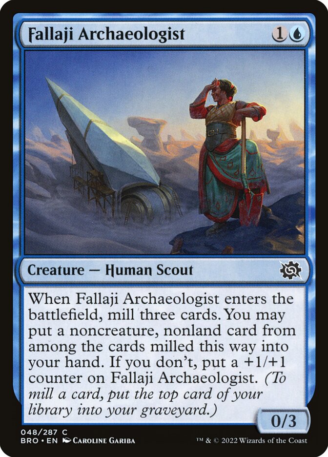 Fallaji Archaeologist (The Brothers' War)