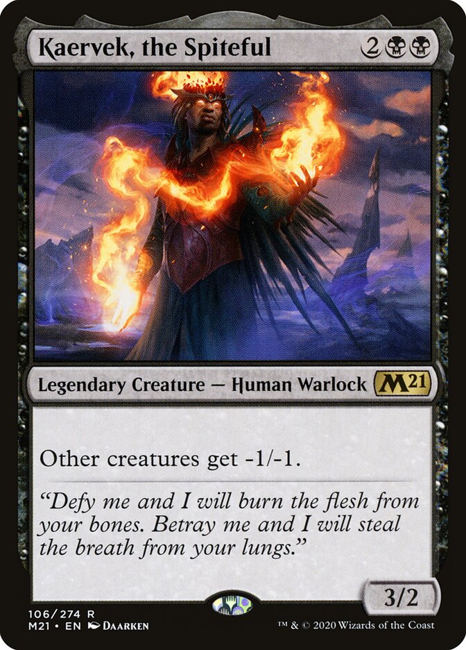 Kaervek, the Spiteful (Core Set 2021)