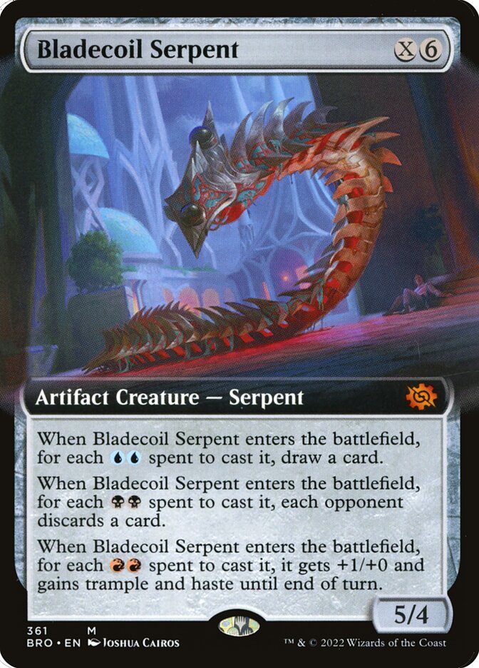 Bladecoil Serpent (The Brothers' War)