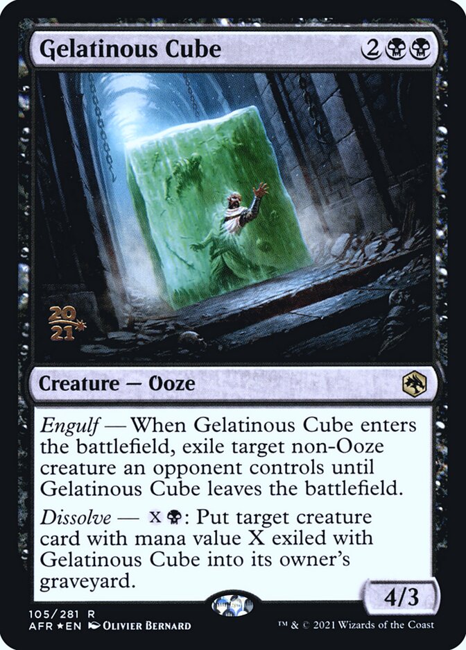 Gelatinous Cube (Adventures in the Forgotten Realms Promos)