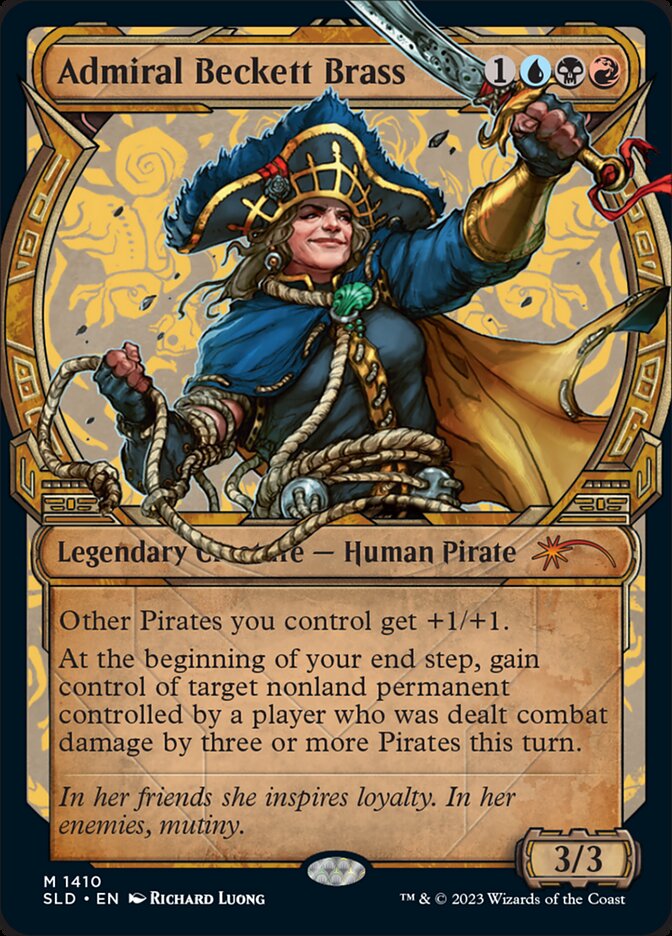 Admiral Beckett Brass (Secret Lair Drop)