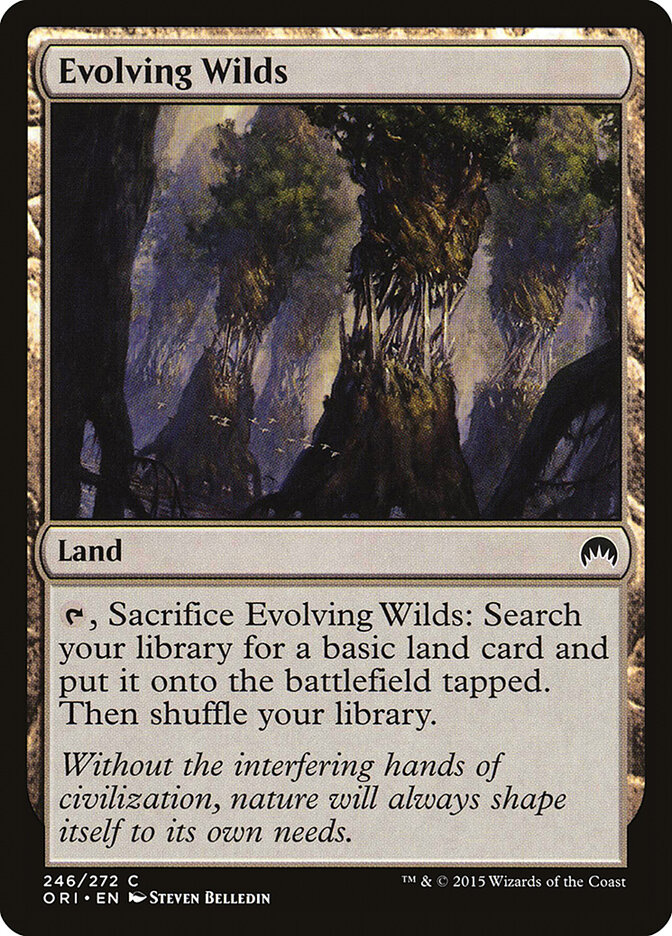 Evolving Wilds (Magic Origins)