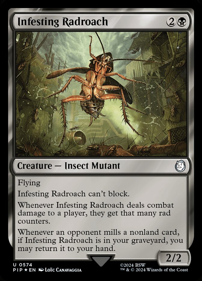 Infesting Radroach (Fallout)