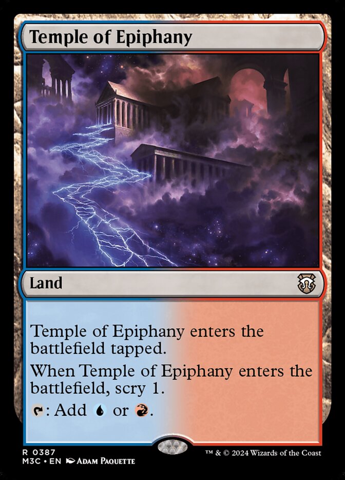 Temple of Epiphany (Modern Horizons 3 Commander)
