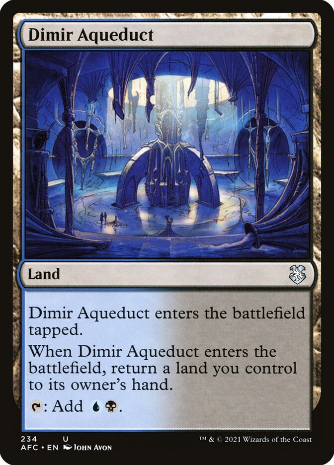 Dimir Aqueduct (Forgotten Realms Commander)