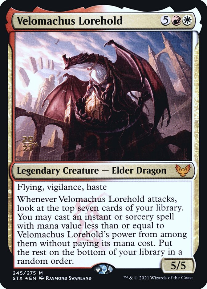 Velomachus Lorehold (Strixhaven: School of Mages Promos)