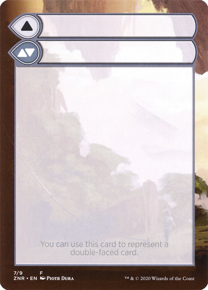 Double-Faced Substitute Card (Zendikar Rising Substitute Cards)